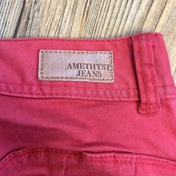 Amethyst Jeans Red Size 1 NWT - Picture 8 of 8